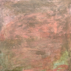 Cuadro monocromo, lienzo y lámina, Abstracto de luz I, Italo Corrado