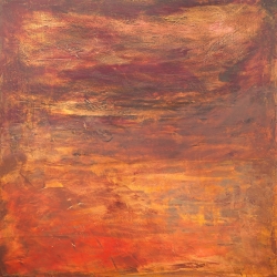 Abstrakter Leinwandbild, Horizont des Lichts VII von Italo Corrado