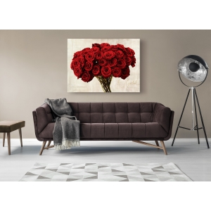 Wall art print and canvas. Teo Rizzardi, Red Gold