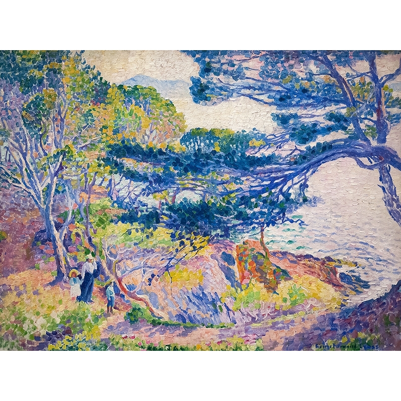 Cuadro en lienzo y lámina, Cap Layet, 1904 de Henri Edmond Cross