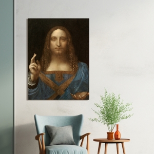 Art print and canvas, Salvator Mundi, Leonardo da Vinci