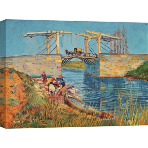 Cuadro en canvas. Van Gogh, Puente de Langlois en Arles