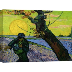 Wall art print and canvas. Vincent van Gogh, The sower