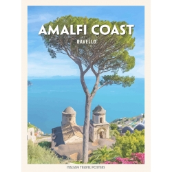 Poster, print and canvas, Amalfi Coast: Ravello by Atelier Deco