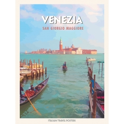 Poster, Kunstdruck, Leinwandbild Venezia: San Giorgio Maggiore