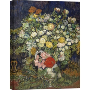 Wall art print and canvas. Vincent van Gogh, Bouquet of Flowers in a Vase