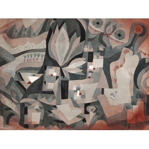 Tableau sur toile, Dry Cooler Garden de Paul Klee