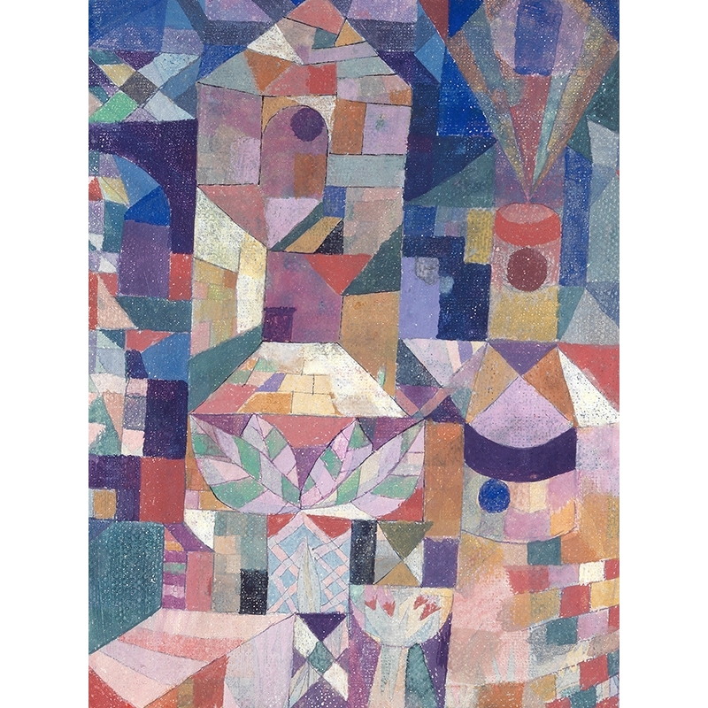 Cuadro en lienzo y lámina, Burggarten, 1919 de Paul Klee