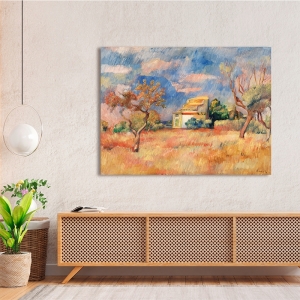 Art print and canvas, Dovecote at Bellevue, Renoir