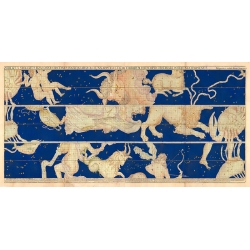 Kunstdruck, Leinwandbild Zodiacus Stellatus, John Senex