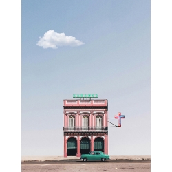 Photographic print, Peculiar Architecture VII by ABChrome