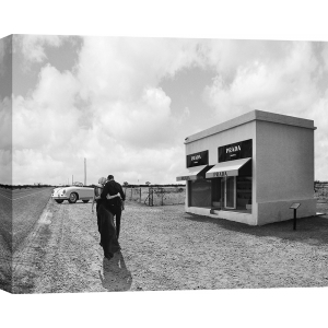 Fashion photo print, Prada Marfa Lovers by Julian Lauren