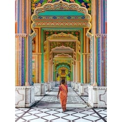 Cuadro en lienzo y lámina, Patrika Gate, Jaipur, India