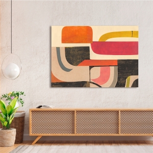 Abstract art print and canvas, Key to success, Steve Roja