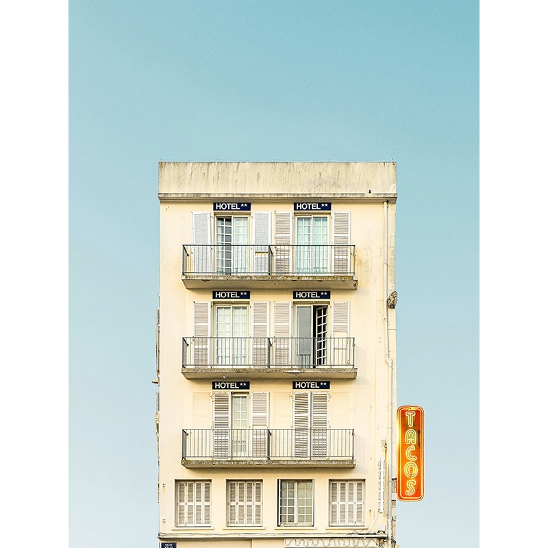 Tableau photo architecture, Peculiar Architecture II, ABChrome