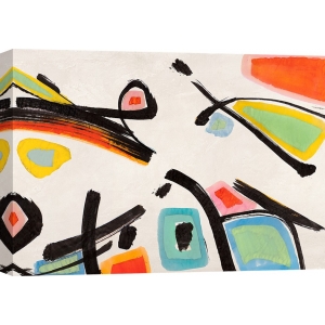 Cuadro abstracto moderno en canvas. Teo Vals Perelli, Vacation