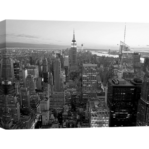 Wall art print and canvas. Ratsenskiy, Skyline of Midtown Manhattan, New York