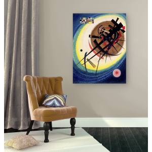 Leinwandbilder. Wassily Kandinsky, The Bright Oval
