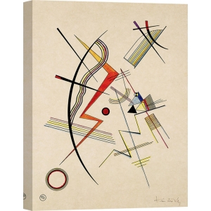 Cuadro abstracto en canvas. Wassily Kandinsky, Untitled