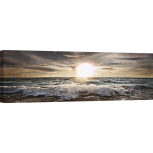 Cuadros naturaleza en canvas. Niels Busch, El sol en las olas