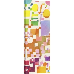 Cuadro abstracto geometrico en canvas. Bacci, Multicolor Pattern V