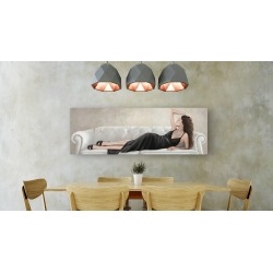 Wall art print and canvas. Sonya Duval, Lady Reclined