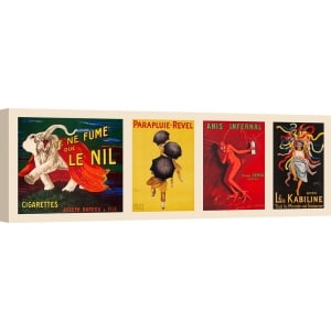 Cuadros vintage en canvas. Leonetto Cappiello, Vintage Parade I