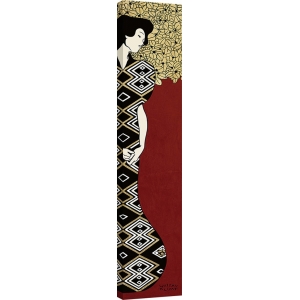 Cuadro en canvas. Gustav Klimt, Mujer y árbol I (Red)