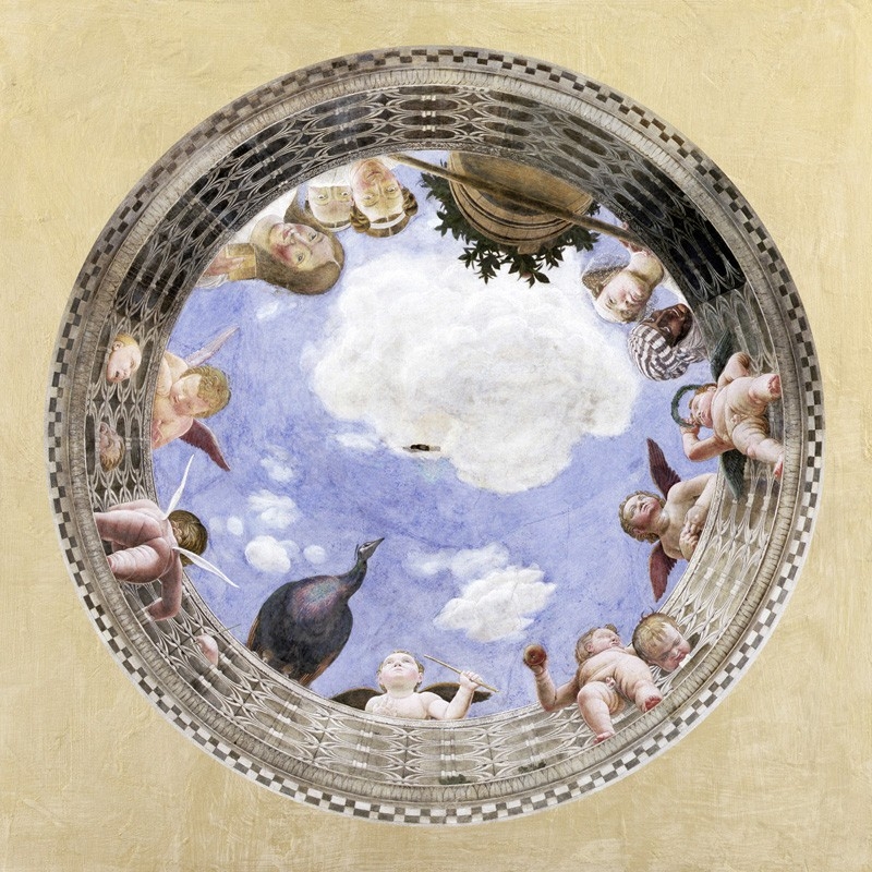 Quadro, stampa su tela. Andrea Mantegna, Camera degli sposi