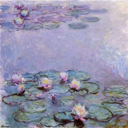 Tableau sur toile. Claude Monet, Nymphéas