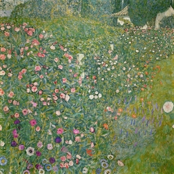 Tableau sur toile. Gustav Klimt, Paysagem un gardin italien