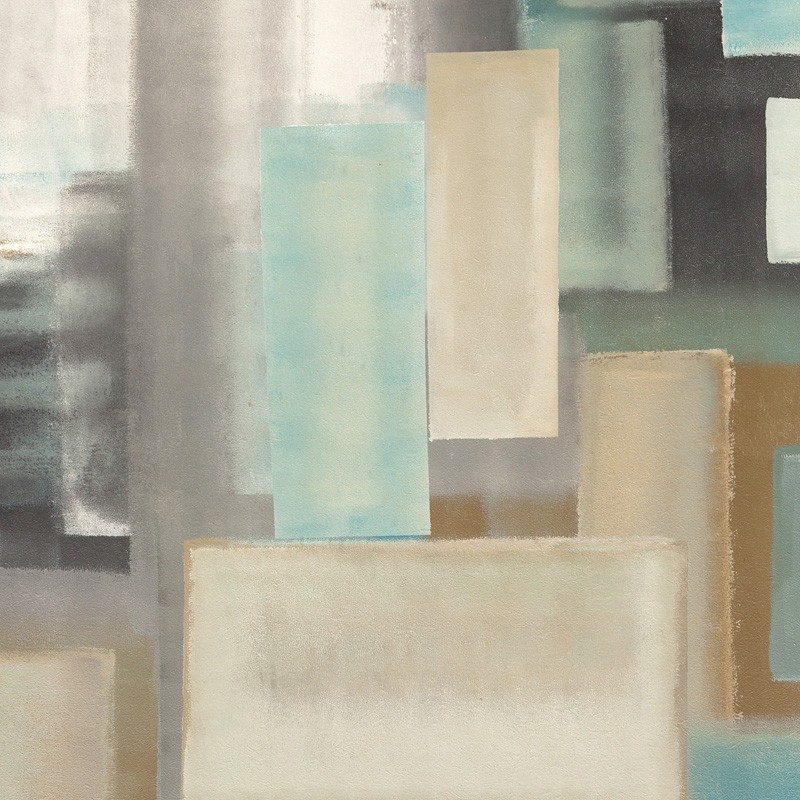 Cuadro abstracto moderno en canvas. Italo Corrado, Aqua II