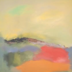 Cuadro abstracto moderno en canvas. Italo Corrado, Happy