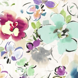 Cuadros de flores modernos en canvas. Kelly Parr, Floral Funk II