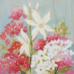 Tableau floral sur toile. Nel Whatmore, Softly Swaying I