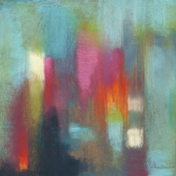 Cuadro abstracto moderno en canvas. Nel Whatmore, Highlight of the Day