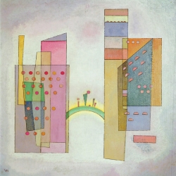 Tableau sur toile. Wassily Kandinsky, The Bridge