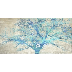 Wall art print and canvas. Alessio Aprile, Turquoise Tree