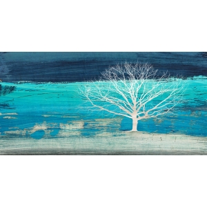 Cuadro árbol en canvas. Alessio Aprile, Treescape 3 (Azure)