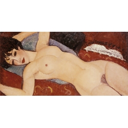 Leinwandbilder. Amedeo Modigliani, Akt (Detail) 