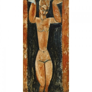 Quadro, stampa su tela. Amedeo Modigliani, Cariatide