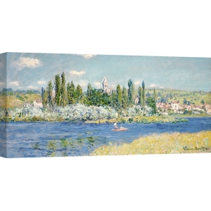 Quadro, stampa su tela. Claude Monet, Vetheuil