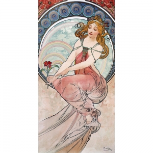 Leinwandbilder. Mucha Alphonse, Malerei