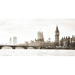 Leinwandbilder. Parliament und der Westminster Bridge, London 