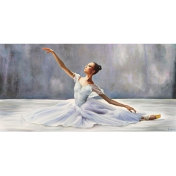 Cuadro bailarinas en canvas. Pierre Benson, Bailarina