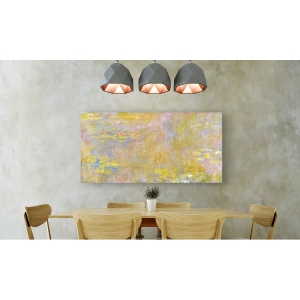 Quadro, stampa su tela. Claude Monet, Ninfee (Yellow Nirvana)