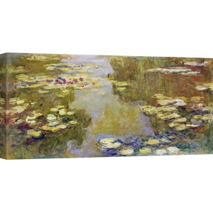 Quadro, stampa su tela. Claude Monet, Il laghetto con i gigli