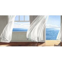 Leinwandbilder. Pierre Benson, Fenster zum Meer