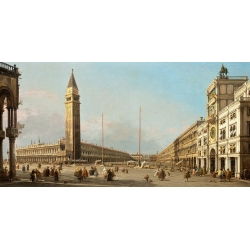 Leinwandbilder. Canaletto, San Marco Platz