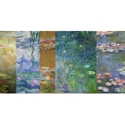 Tableau sur toile. Claude Monet, Monet Deco – Nymphéas IV